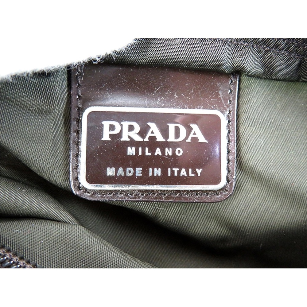 Prada Green Nylon Crossbody Bag - Picture 15 of 16